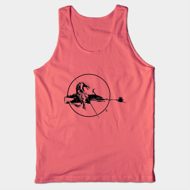 Star Warrior Tank Top by MartinezArtDesign